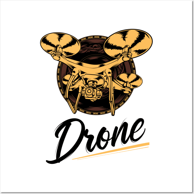 Drone Wall Art by Lumio Gifts